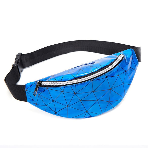 Women's Fashion Waist Packs Personalized Rock and Roll Color PU