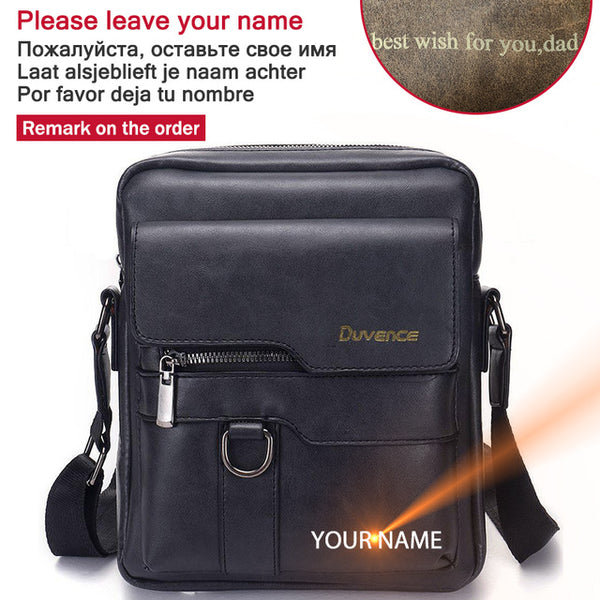 Brand Men Shoulder Bag for 10.4 inches Ipad PU Leather